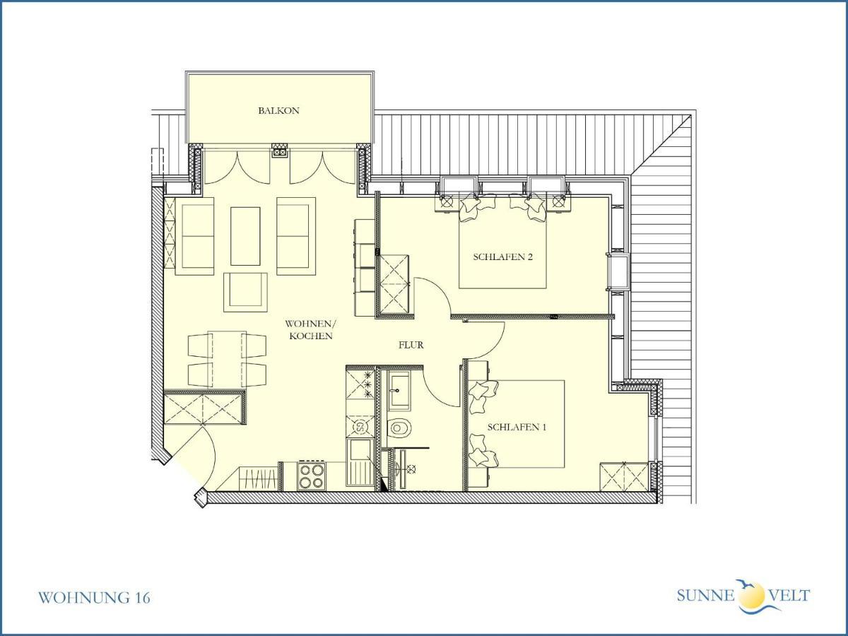 Sunnevelt-Apartment-16 Kuehlungsborn Exterior photo